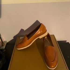 Aldo cognac loafers